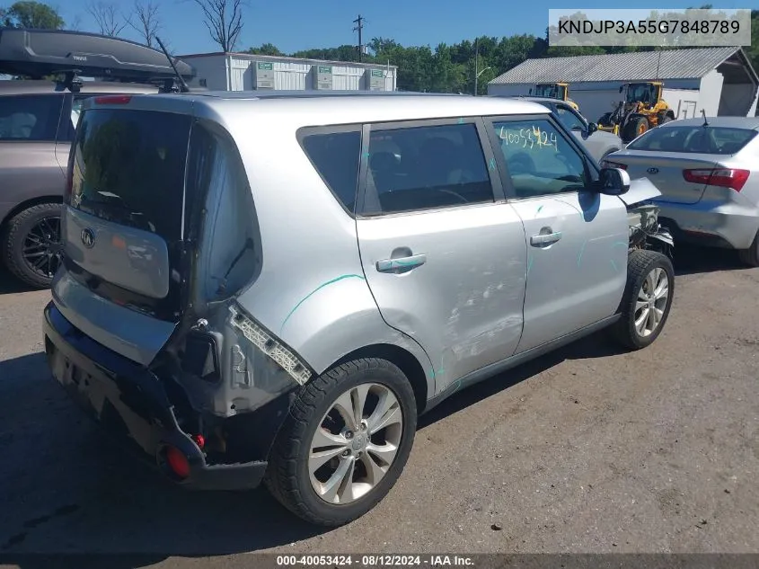 2016 Kia Soul + VIN: KNDJP3A55G7848789 Lot: 40053424