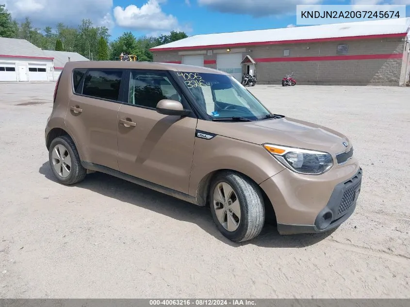 KNDJN2A20G7245674 2016 Kia Soul