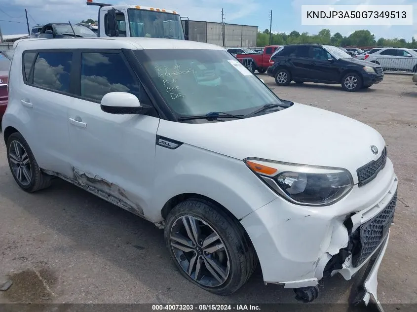 2016 Kia Soul + VIN: KNDJP3A50G7349513 Lot: 40073203