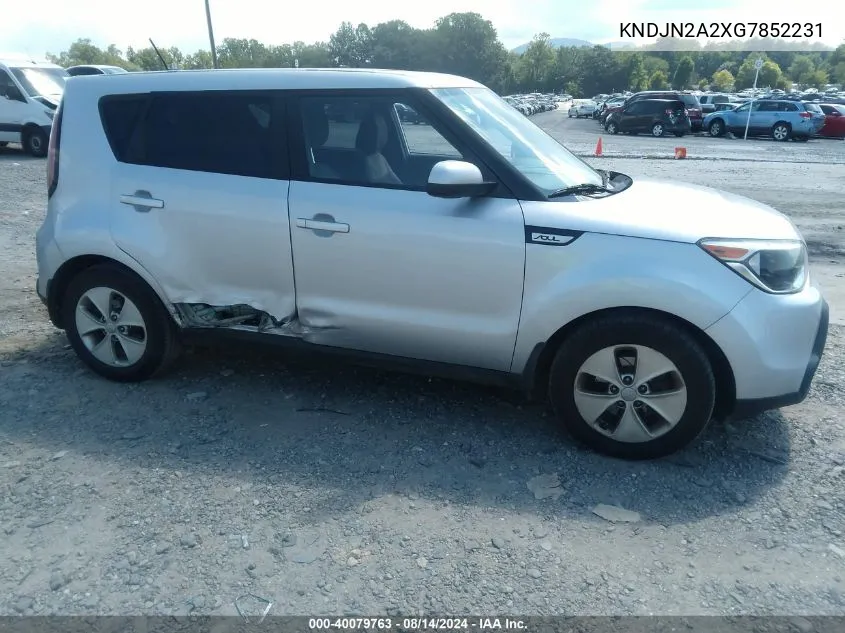 KNDJN2A2XG7852231 2016 Kia Soul