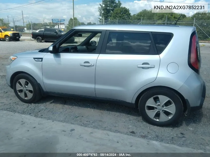 KNDJN2A2XG7852231 2016 Kia Soul