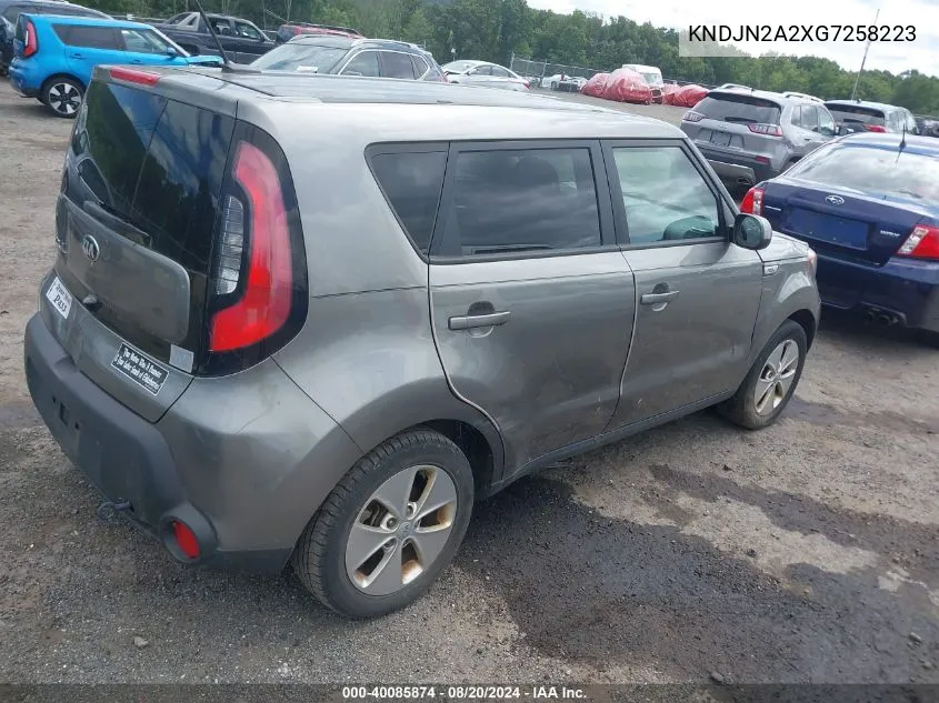 KNDJN2A2XG7258223 2016 Kia Soul