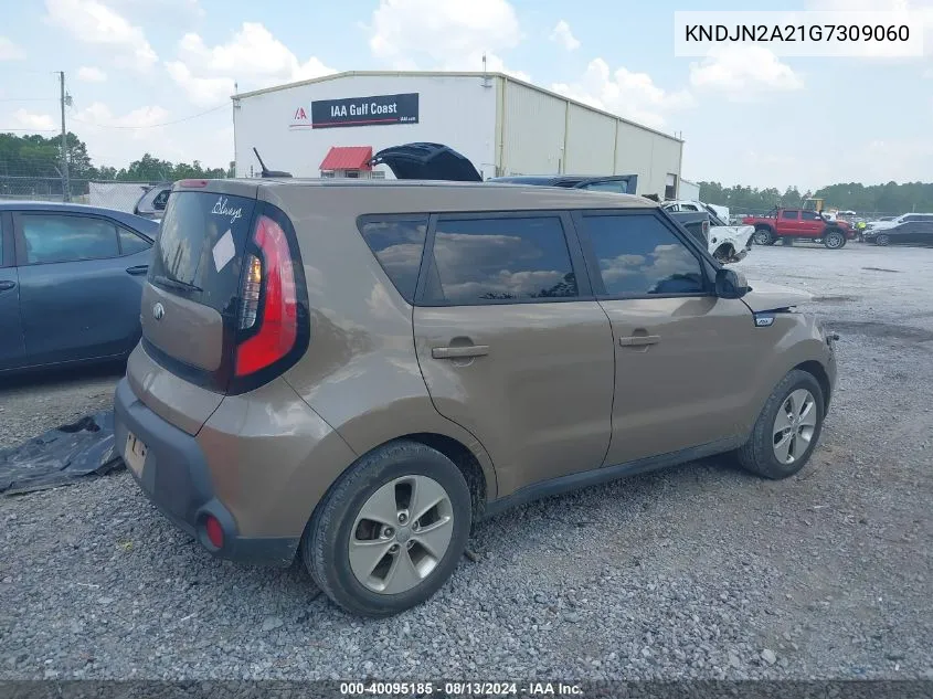 2016 Kia Soul VIN: KNDJN2A21G7309060 Lot: 40095185