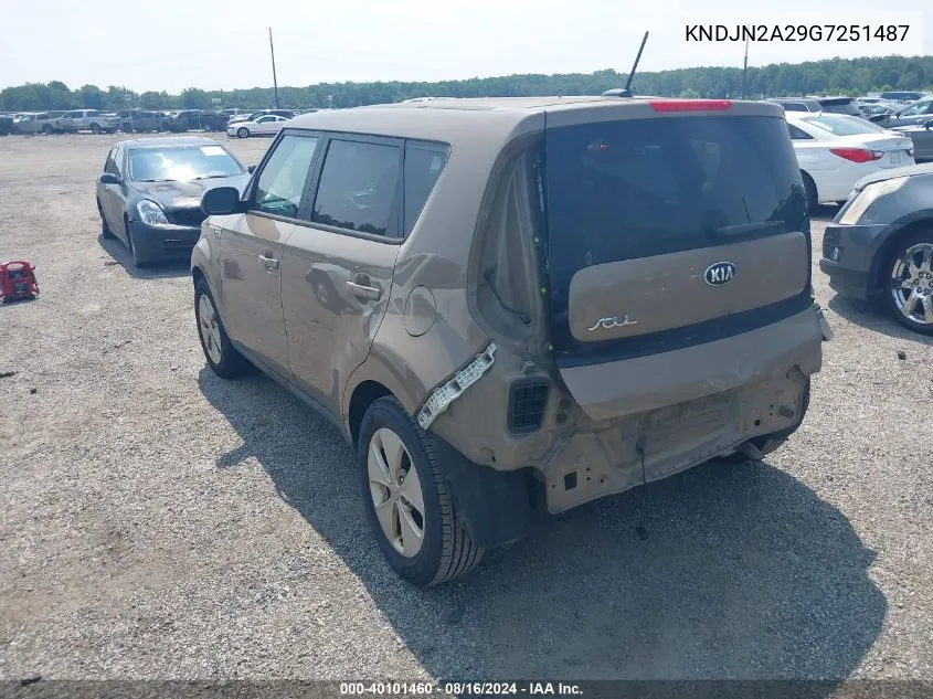 KNDJN2A29G7251487 2016 Kia Soul