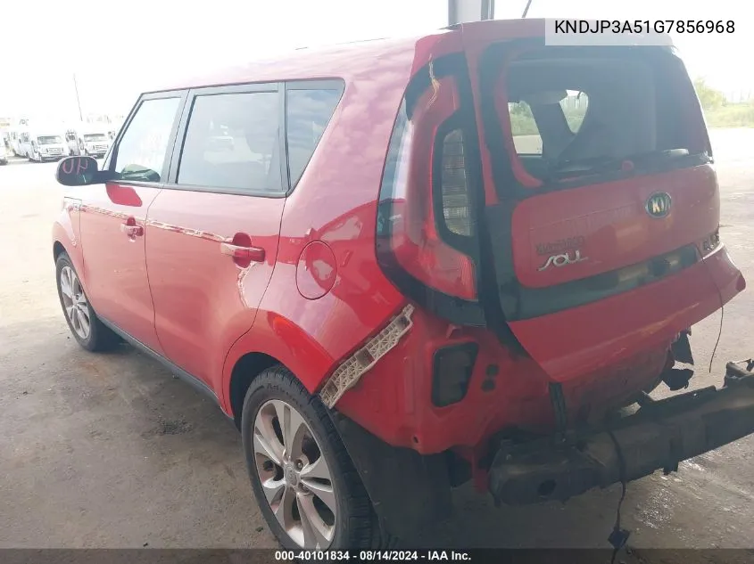 KNDJP3A51G7856968 2016 Kia Soul +