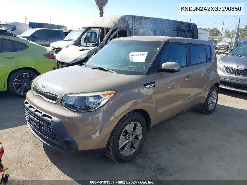 KNDJN2A2XG7290850 2016 Kia Soul