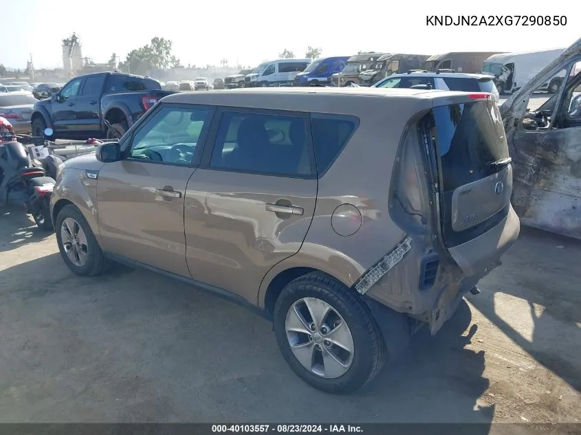 KNDJN2A2XG7290850 2016 Kia Soul