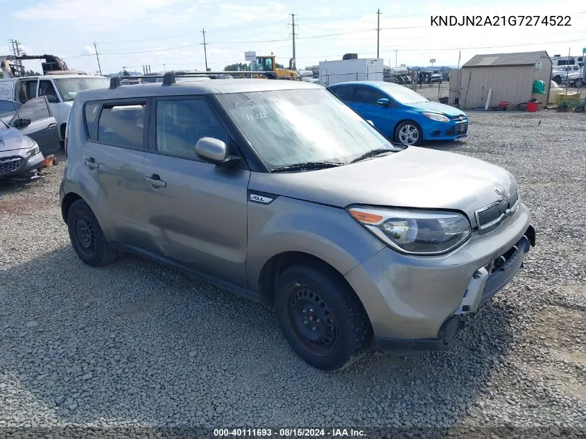 KNDJN2A21G7274522 2016 Kia Soul