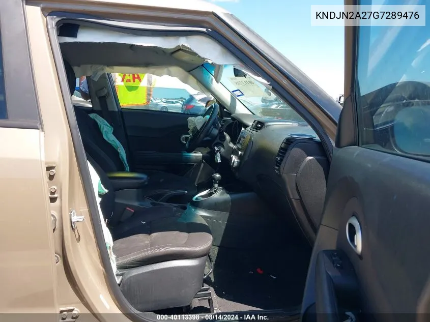 KNDJN2A27G7289476 2016 Kia Soul