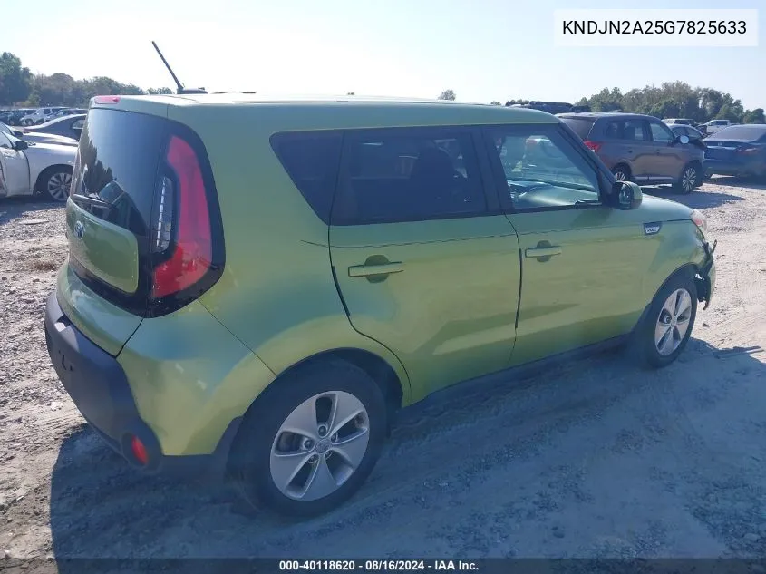 KNDJN2A25G7825633 2016 Kia Soul