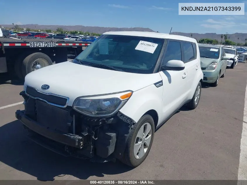 KNDJN2A21G7343399 2016 Kia Soul