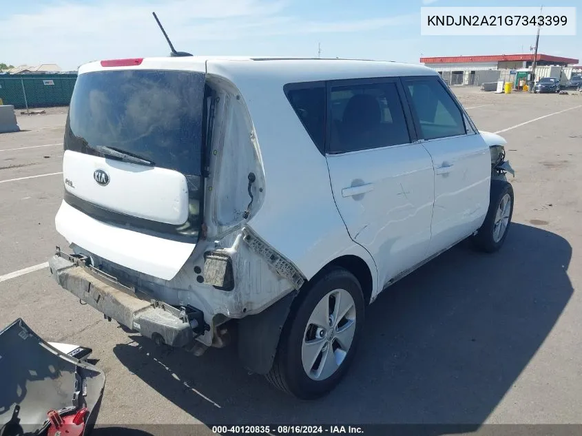 KNDJN2A21G7343399 2016 Kia Soul