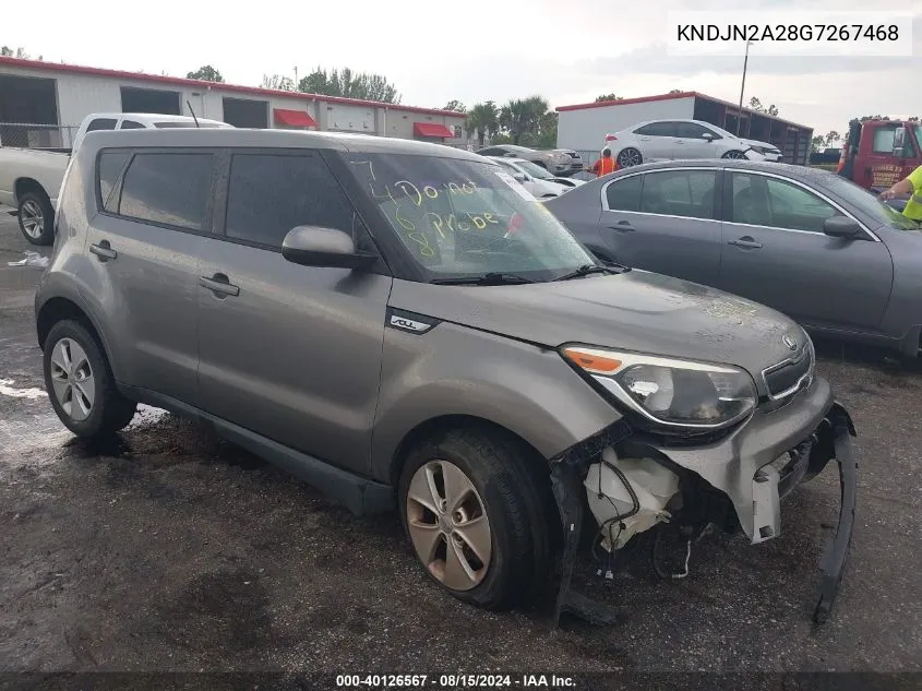 KNDJN2A28G7267468 2016 Kia Soul