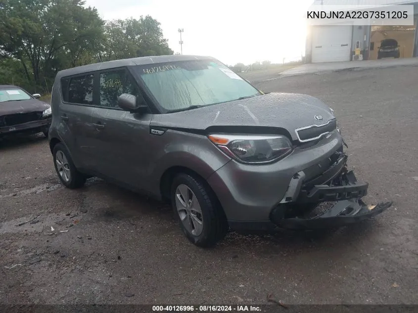 KNDJN2A22G7351205 2016 Kia Soul