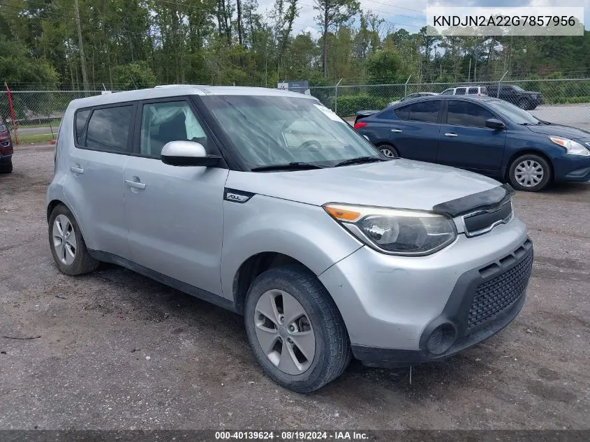 KNDJN2A22G7857956 2016 Kia Soul