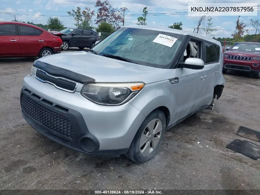 KNDJN2A22G7857956 2016 Kia Soul