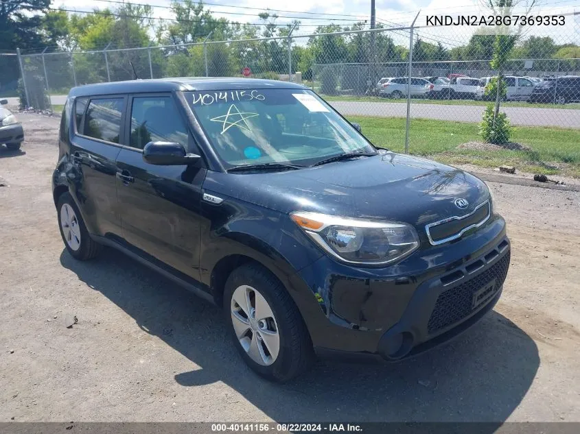 2016 Kia Soul VIN: KNDJN2A28G7369353 Lot: 40141156