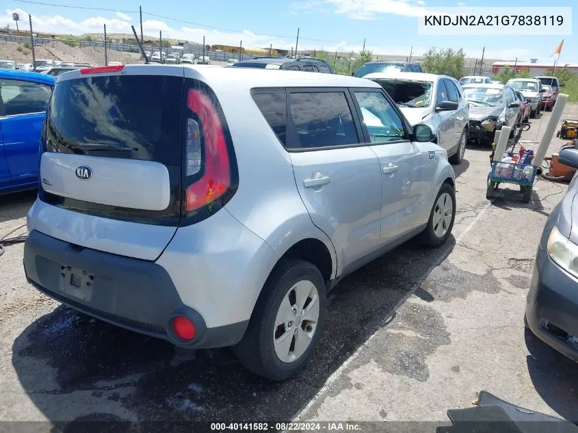 KNDJN2A21G7838119 2016 Kia Soul