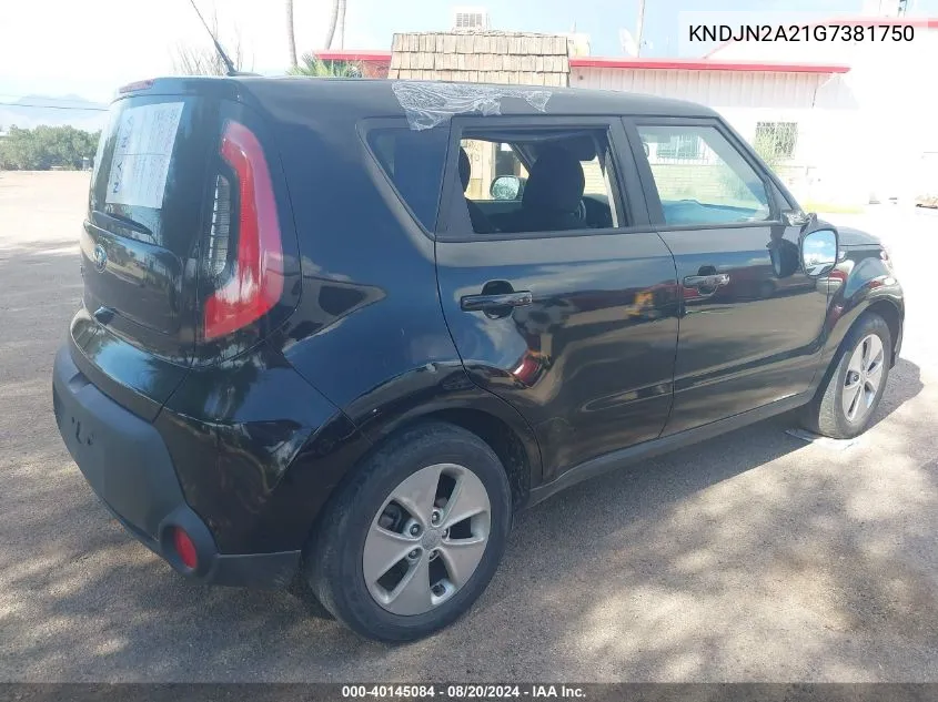 KNDJN2A21G7381750 2016 Kia Soul