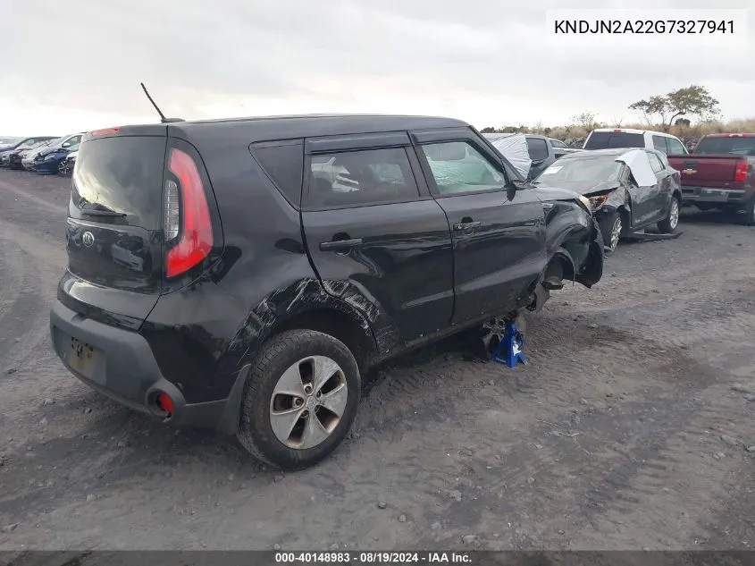 KNDJN2A22G7327941 2016 Kia Soul