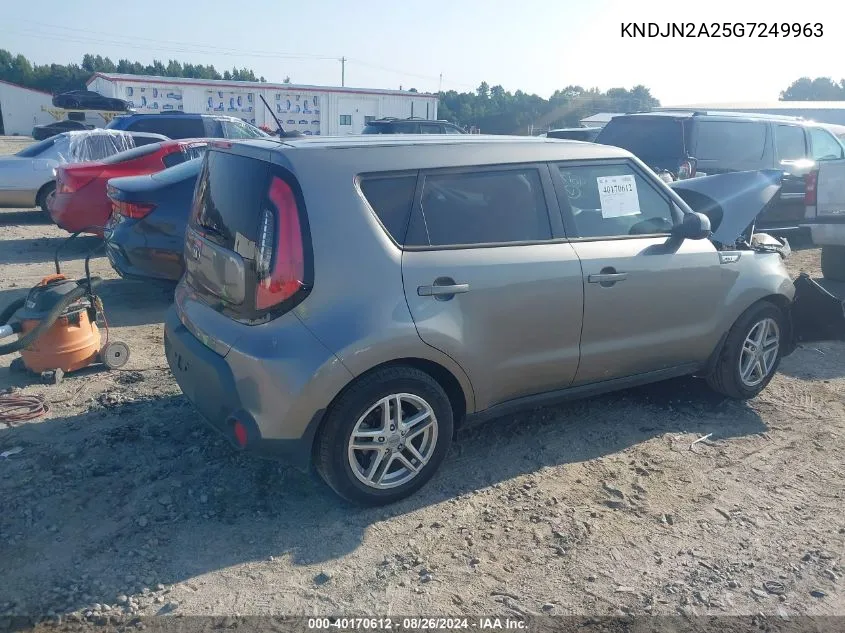 KNDJN2A25G7249963 2016 Kia Soul