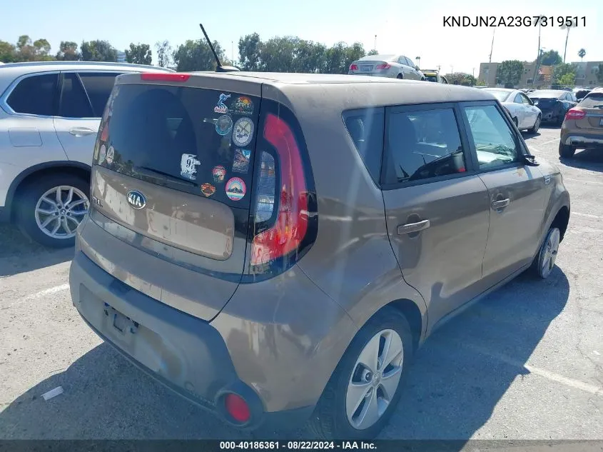 KNDJN2A23G7319511 2016 Kia Soul