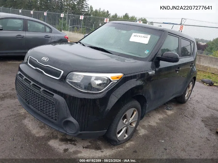 KNDJN2A22G7277641 2016 Kia Soul !