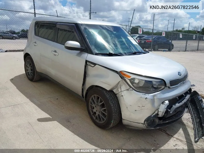 KNDJN2A26G7822546 2016 Kia Soul