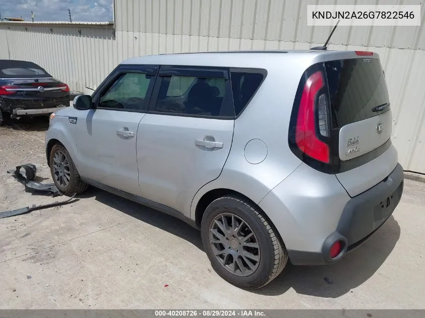 KNDJN2A26G7822546 2016 Kia Soul