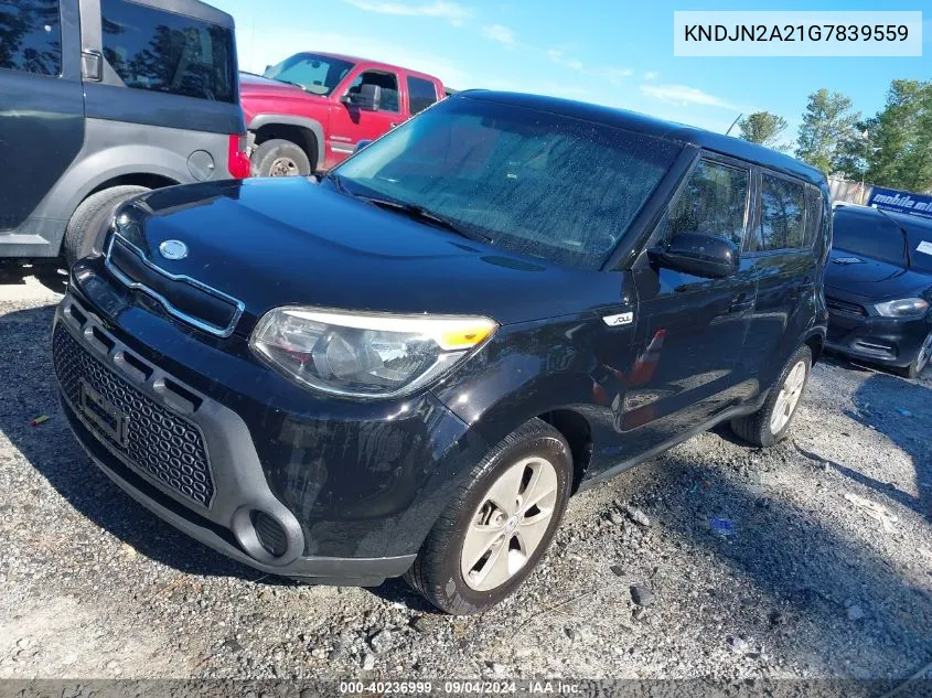 KNDJN2A21G7839559 2016 Kia Soul