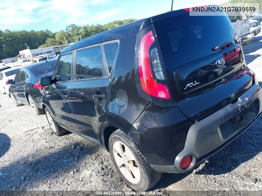 KNDJN2A21G7839559 2016 Kia Soul