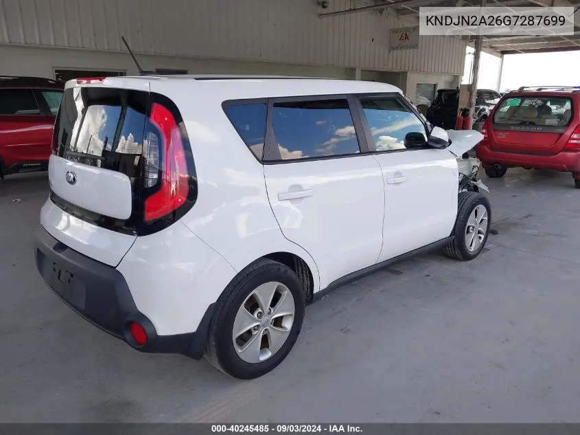 KNDJN2A26G7287699 2016 Kia Soul