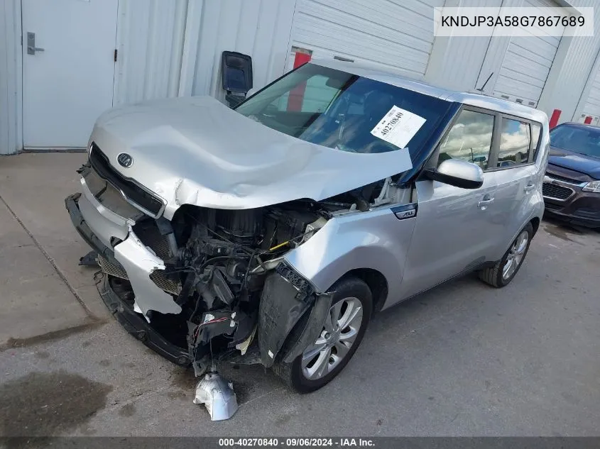 KNDJP3A58G7867689 2016 Kia Soul +