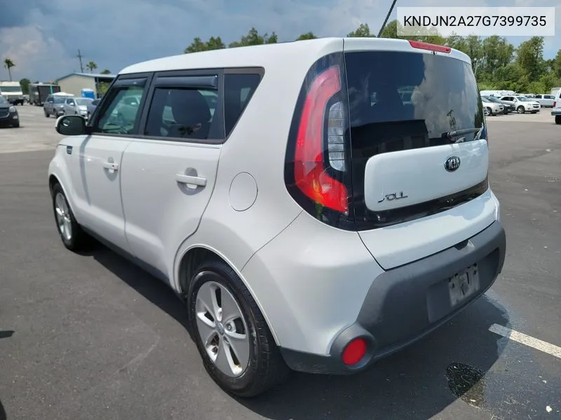 2016 Kia Soul VIN: KNDJN2A27G7399735 Lot: 40284008