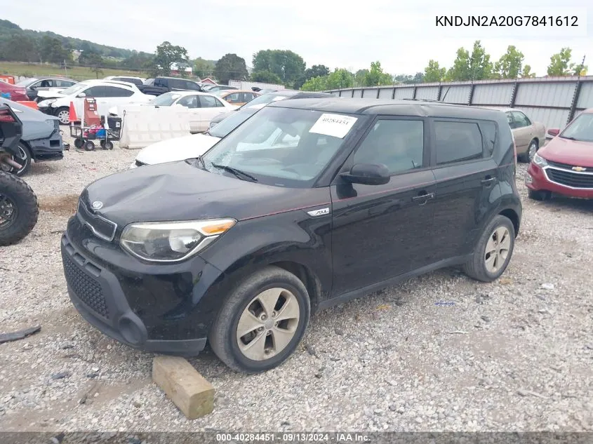 KNDJN2A20G7841612 2016 Kia Soul