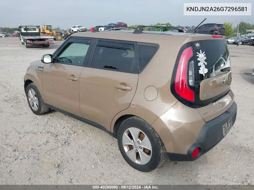 KNDJN2A26G7296581 2016 Kia Soul