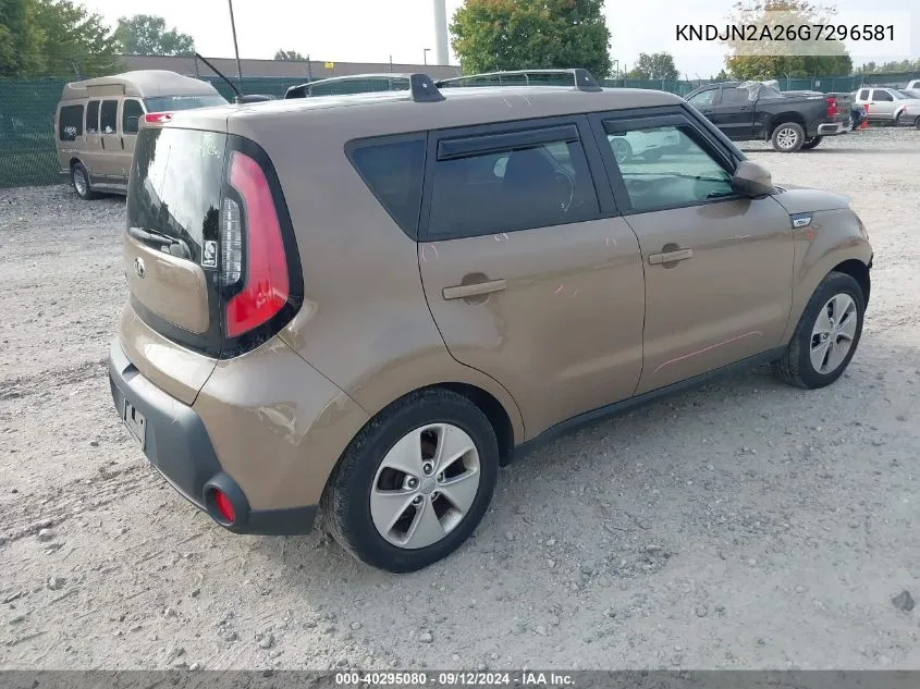 KNDJN2A26G7296581 2016 Kia Soul