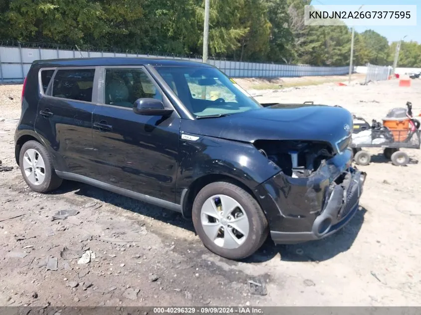 KNDJN2A26G7377595 2016 Kia Soul