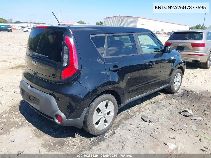 KNDJN2A26G7377595 2016 Kia Soul