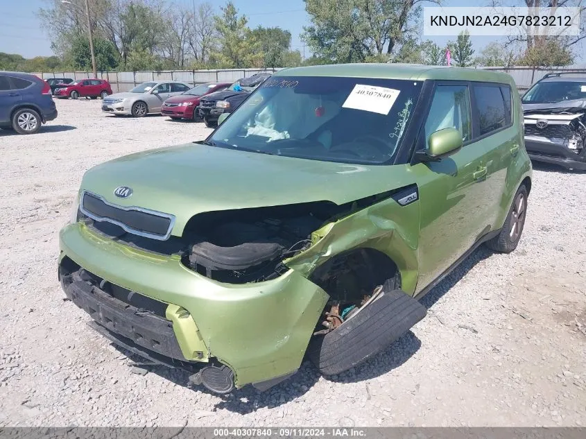 2016 Kia Soul VIN: KNDJN2A24G7823212 Lot: 40307840