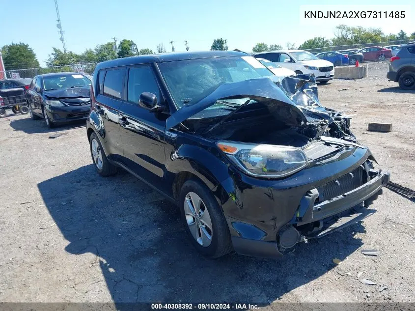 KNDJN2A2XG7311485 2016 Kia Soul