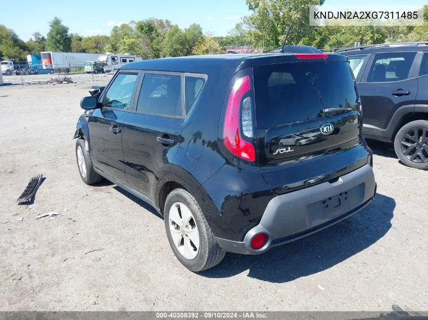 KNDJN2A2XG7311485 2016 Kia Soul