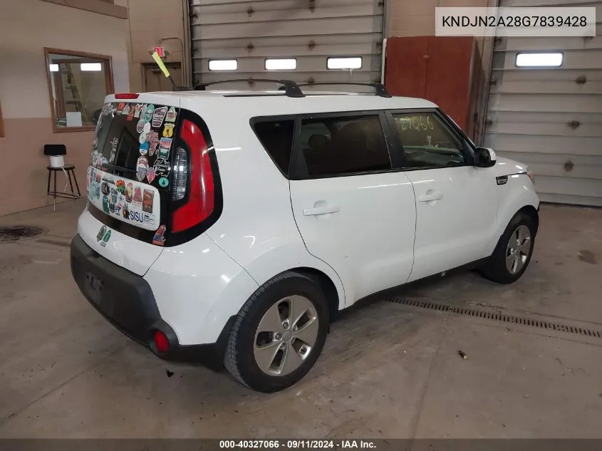 KNDJN2A28G7839428 2016 Kia Soul