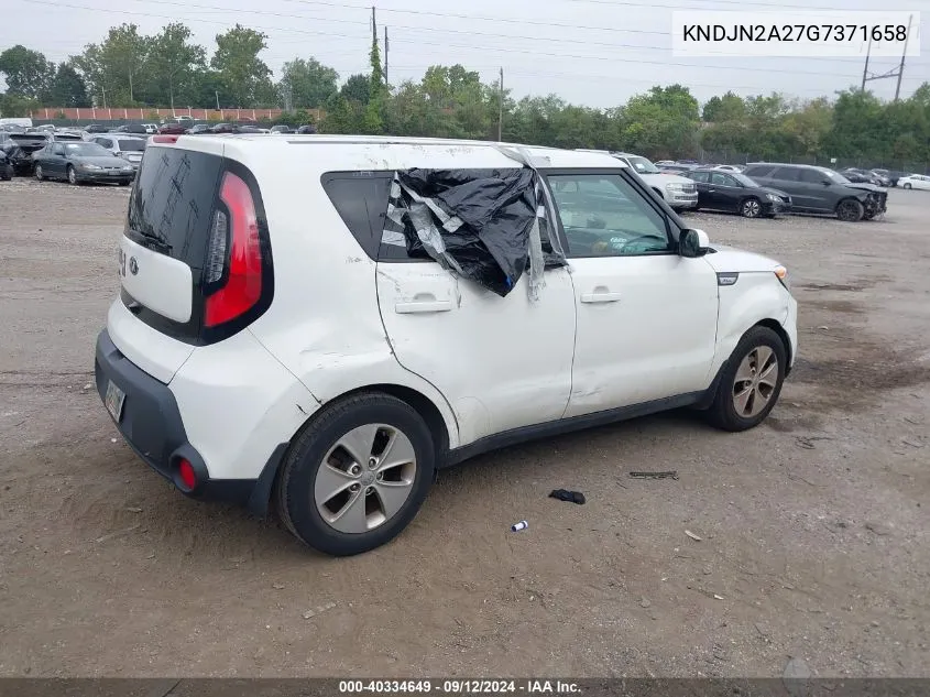 KNDJN2A27G7371658 2016 Kia Soul