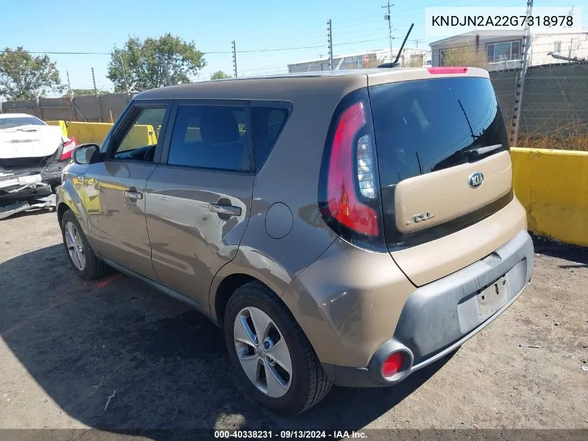 KNDJN2A22G7318978 2016 Kia Soul