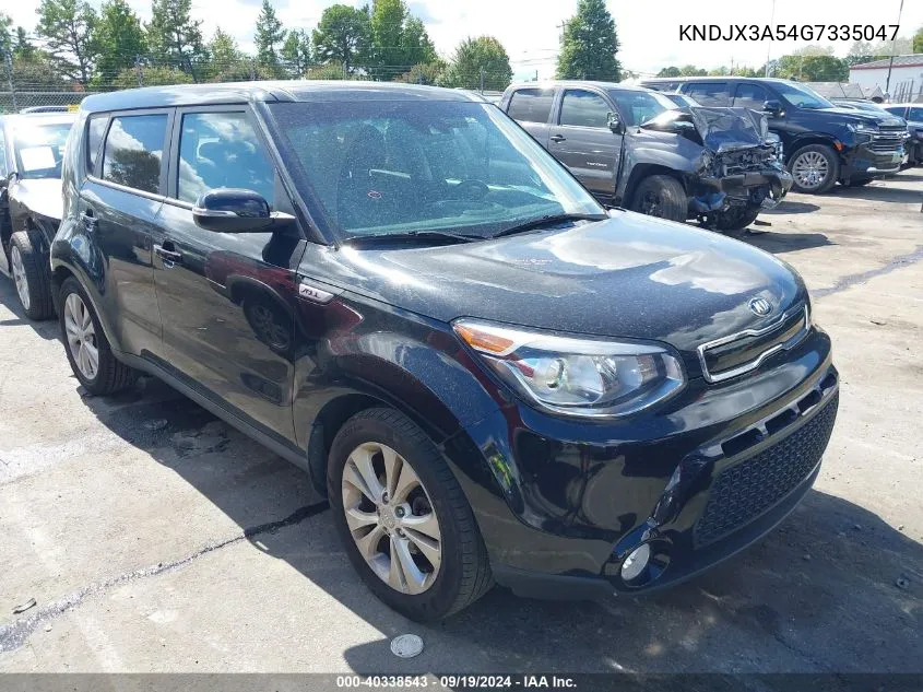 2016 Kia Soul ! VIN: KNDJX3A54G7335047 Lot: 40338543