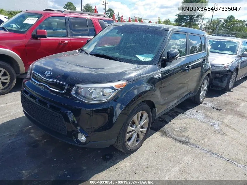 2016 Kia Soul ! VIN: KNDJX3A54G7335047 Lot: 40338543