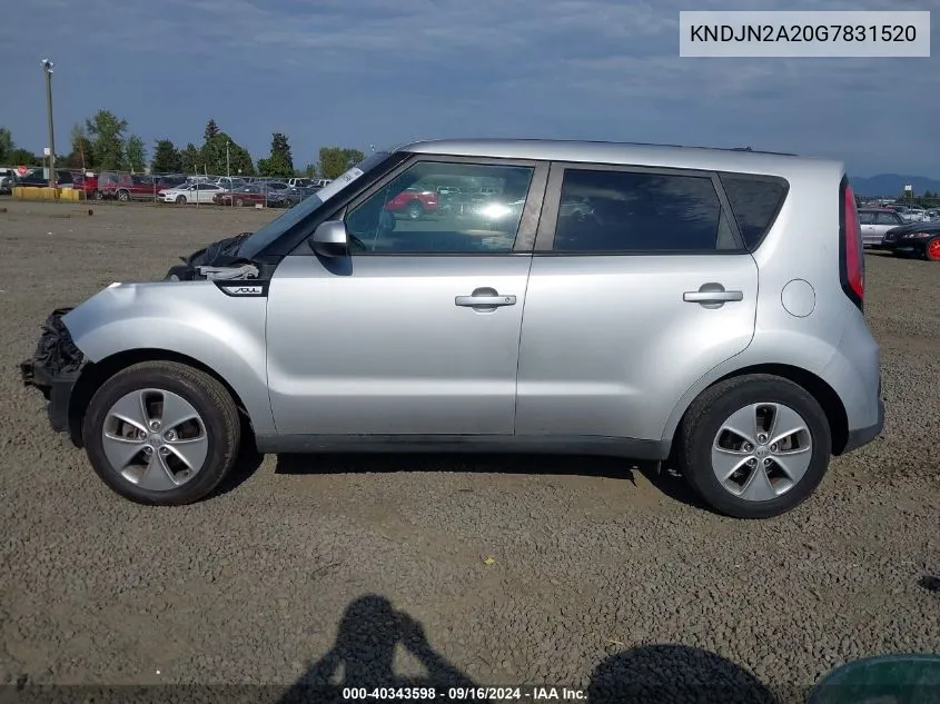 KNDJN2A20G7831520 2016 Kia Soul