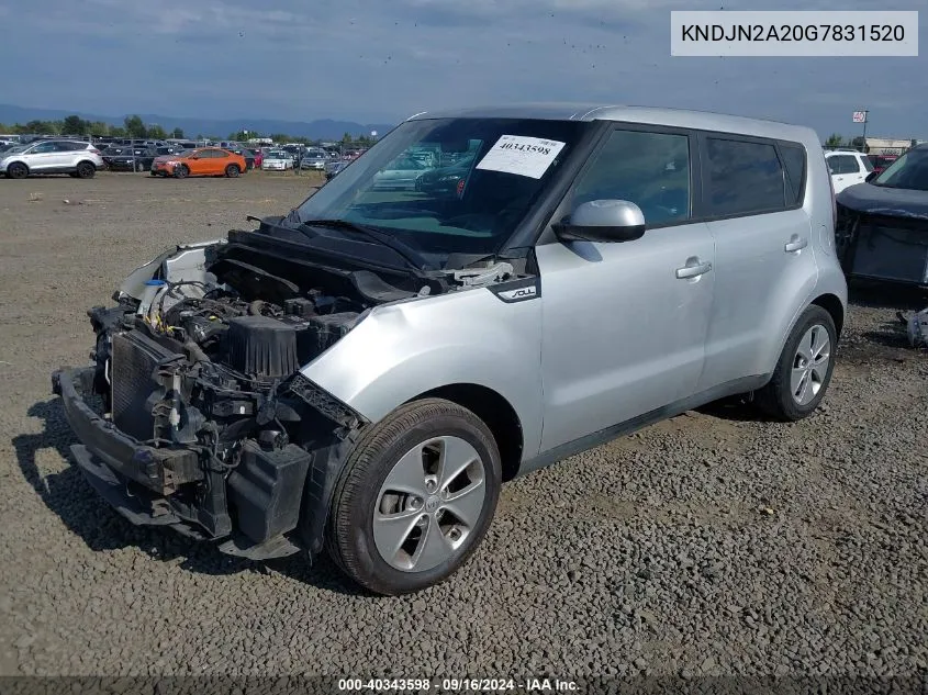 KNDJN2A20G7831520 2016 Kia Soul