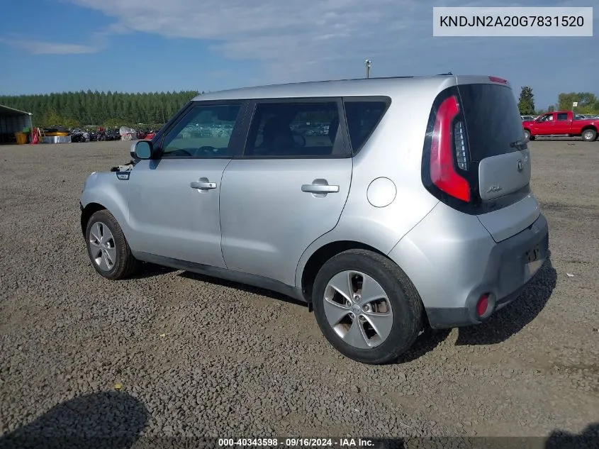 KNDJN2A20G7831520 2016 Kia Soul